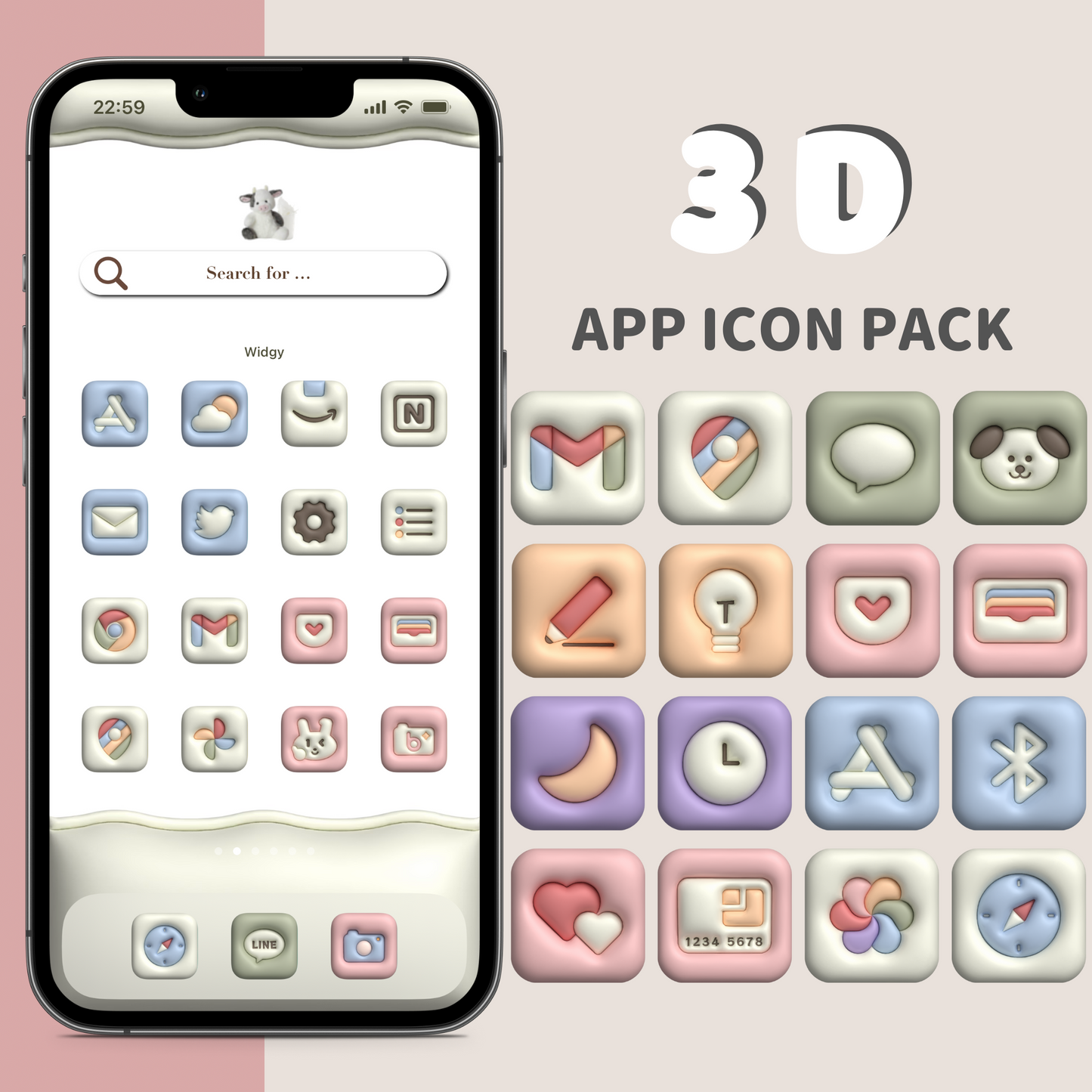 【NEW】3Dアイコン