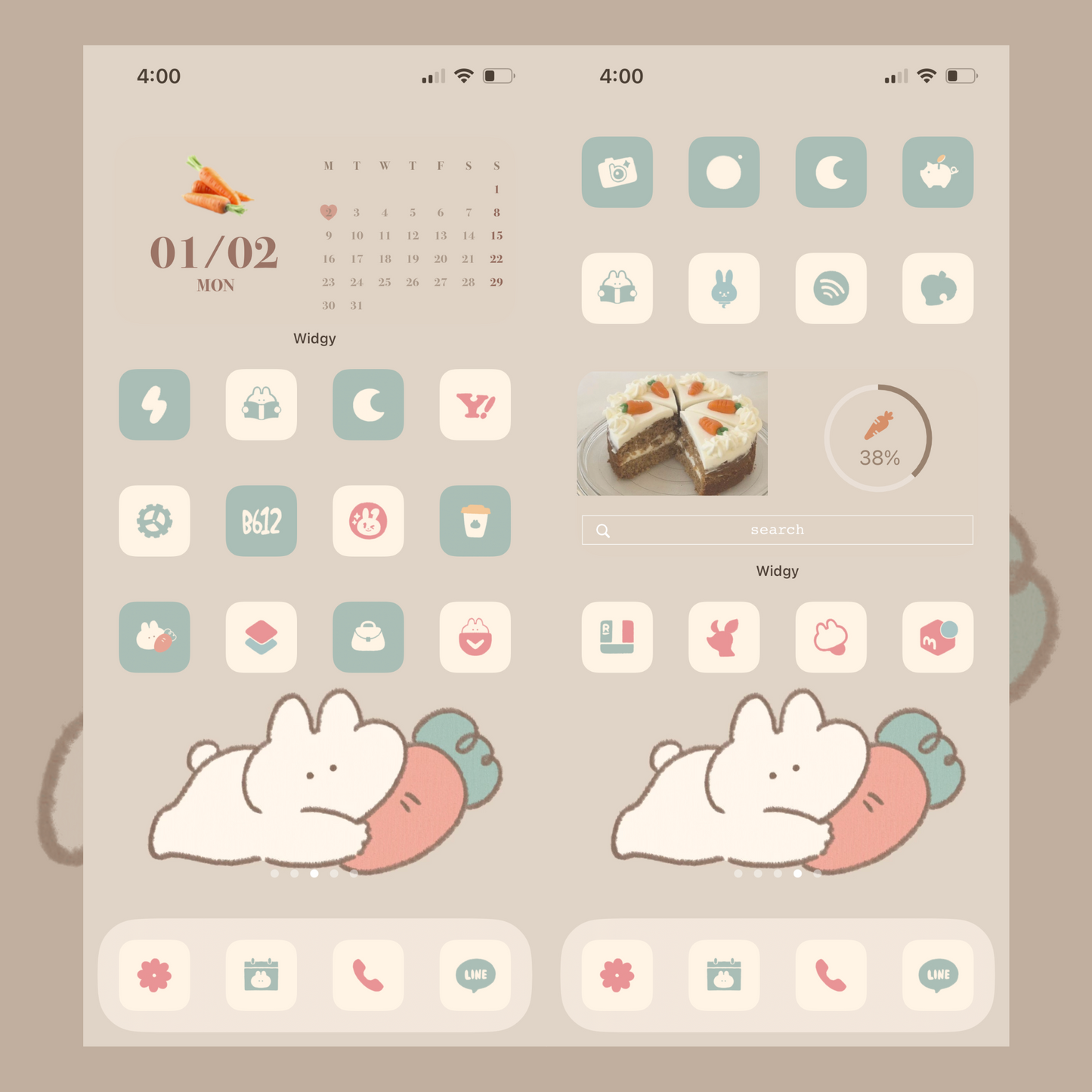 うさぎアイコン