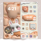 3D wallpaper &amp; widget set